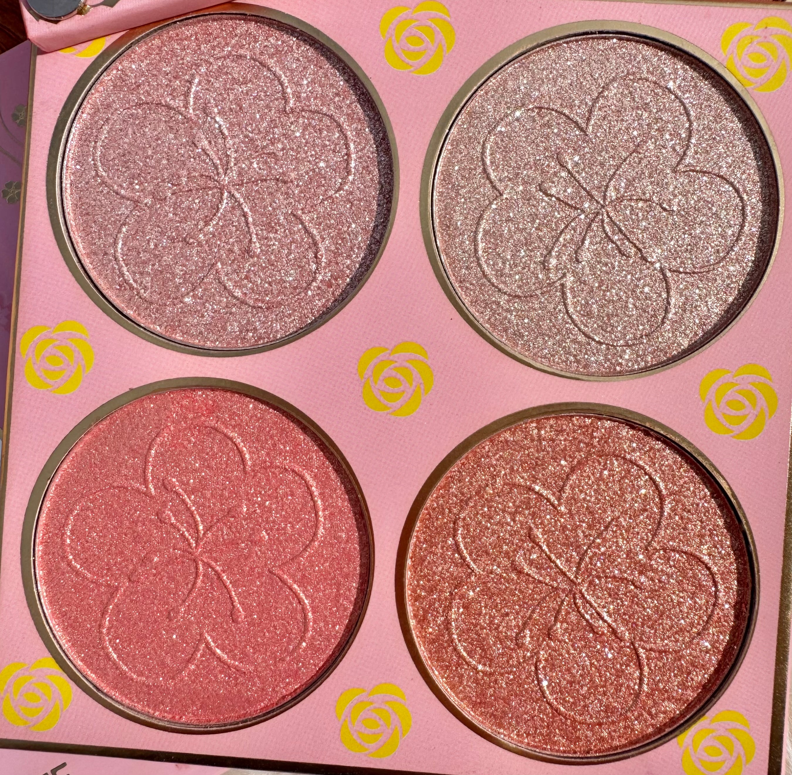 Palette multiple rose