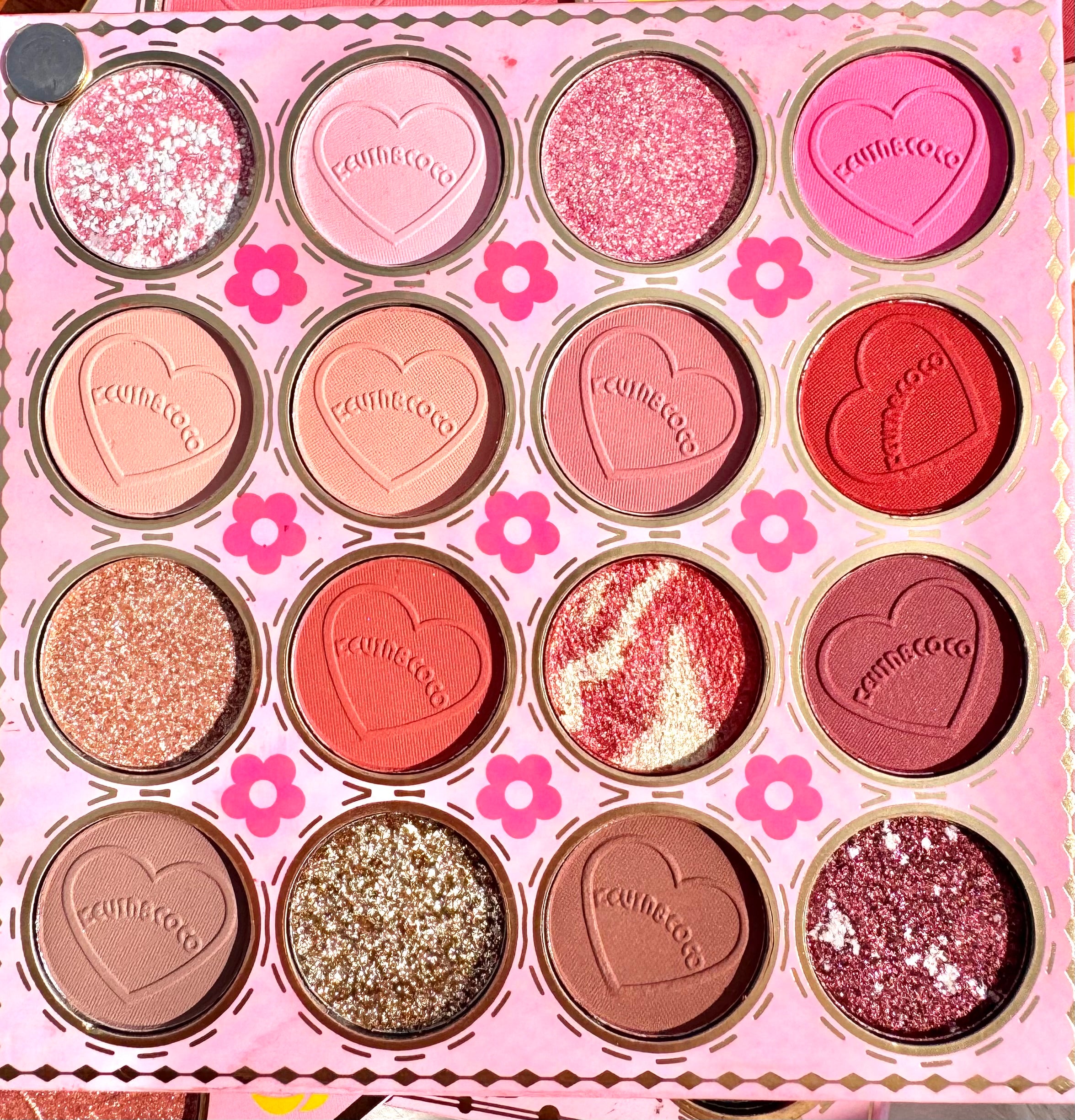 Palette multiple rose