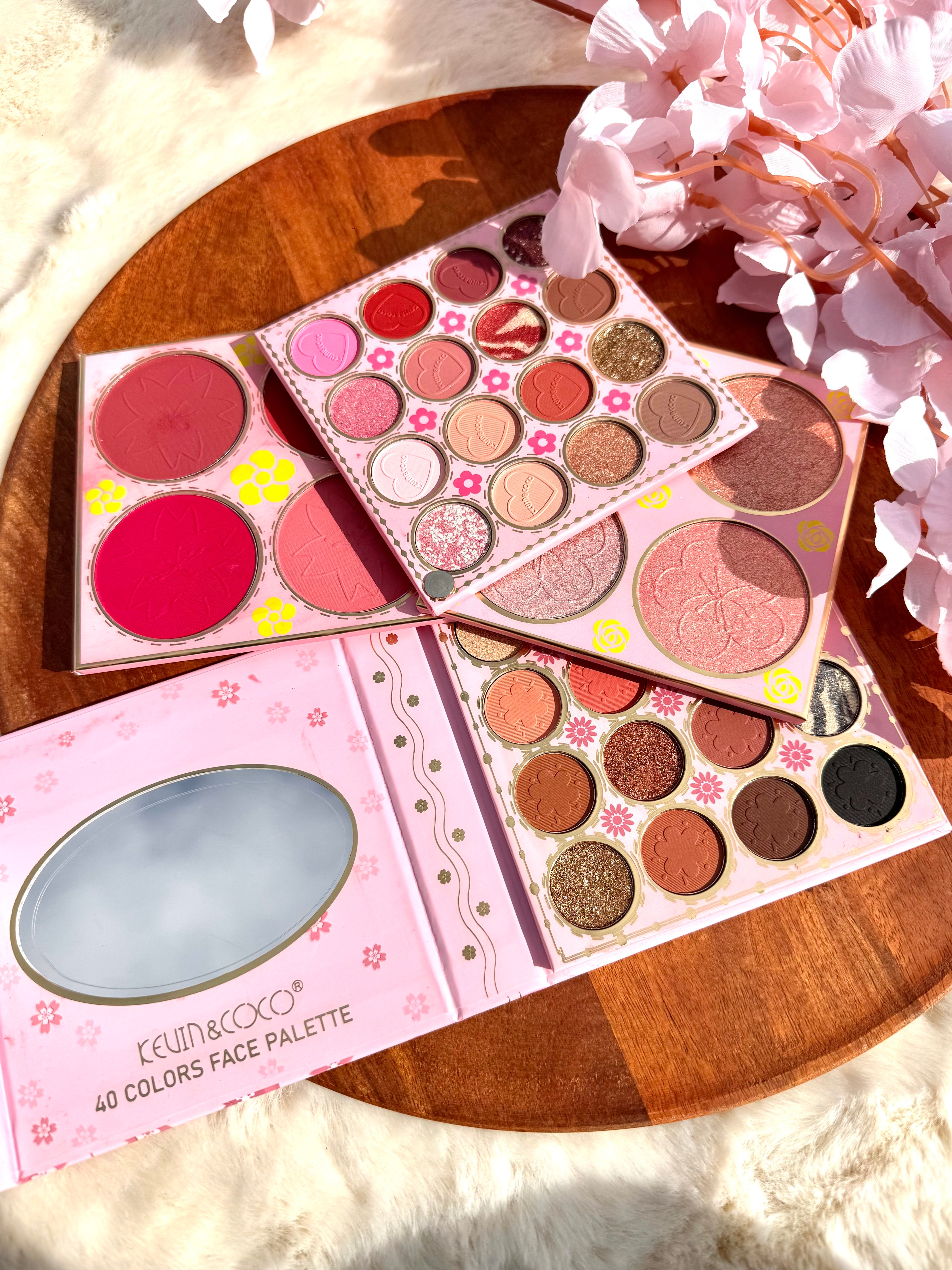 Palette multiple rose